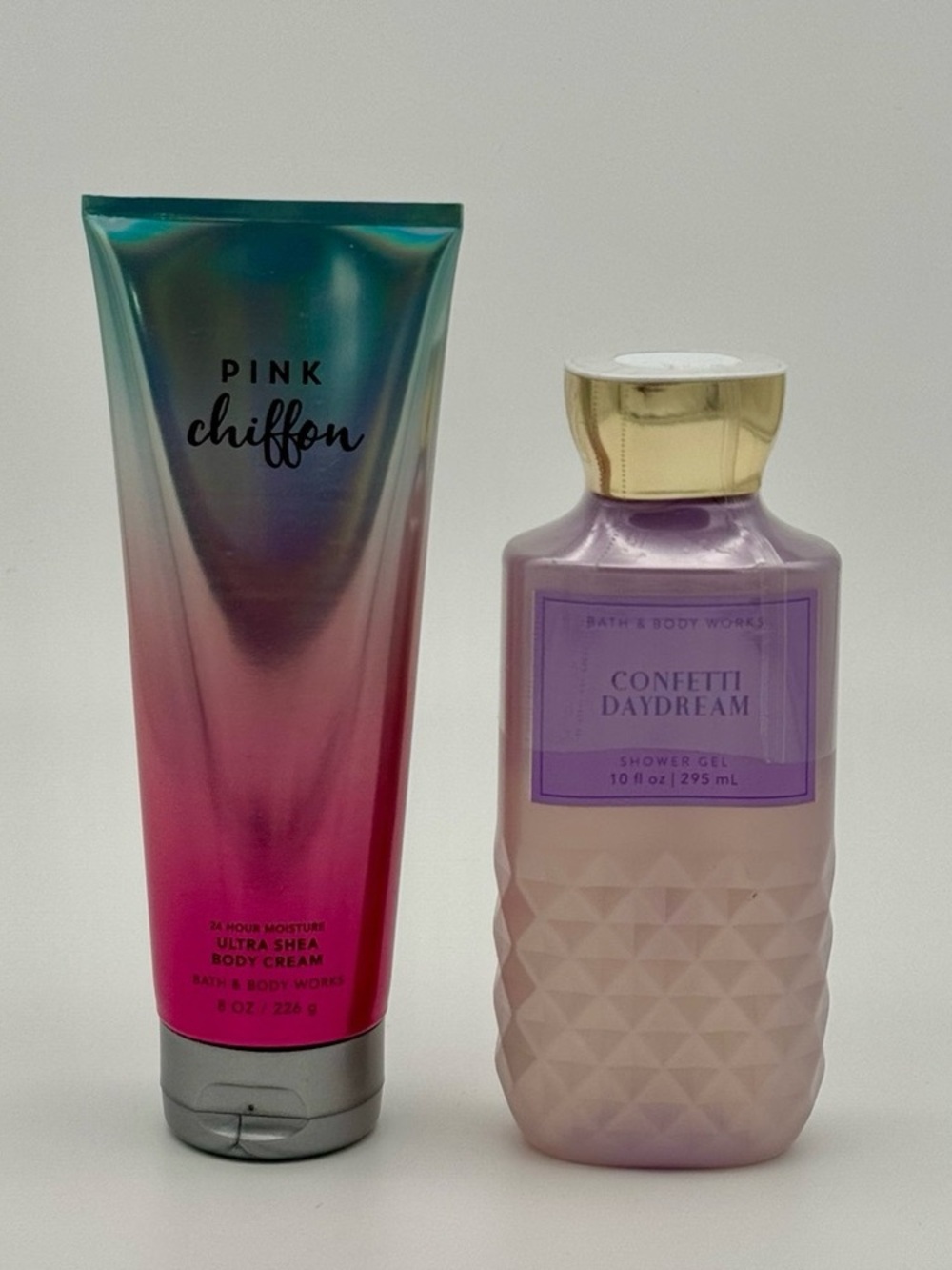 Bath & Body Works Pink Chiffon & Confetti Daydream Body Care Gifts NWT